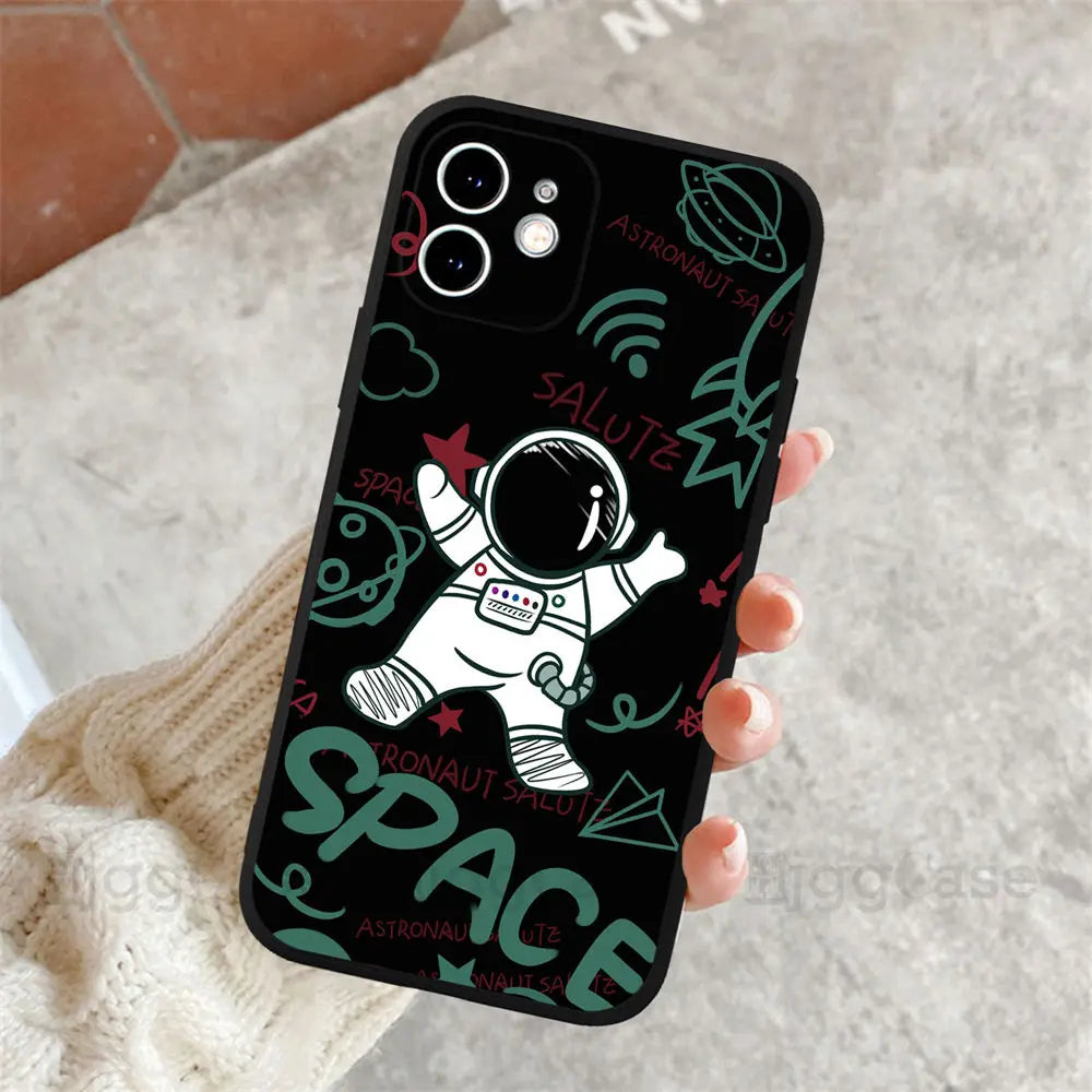 Cute Astronaut Iphone Case