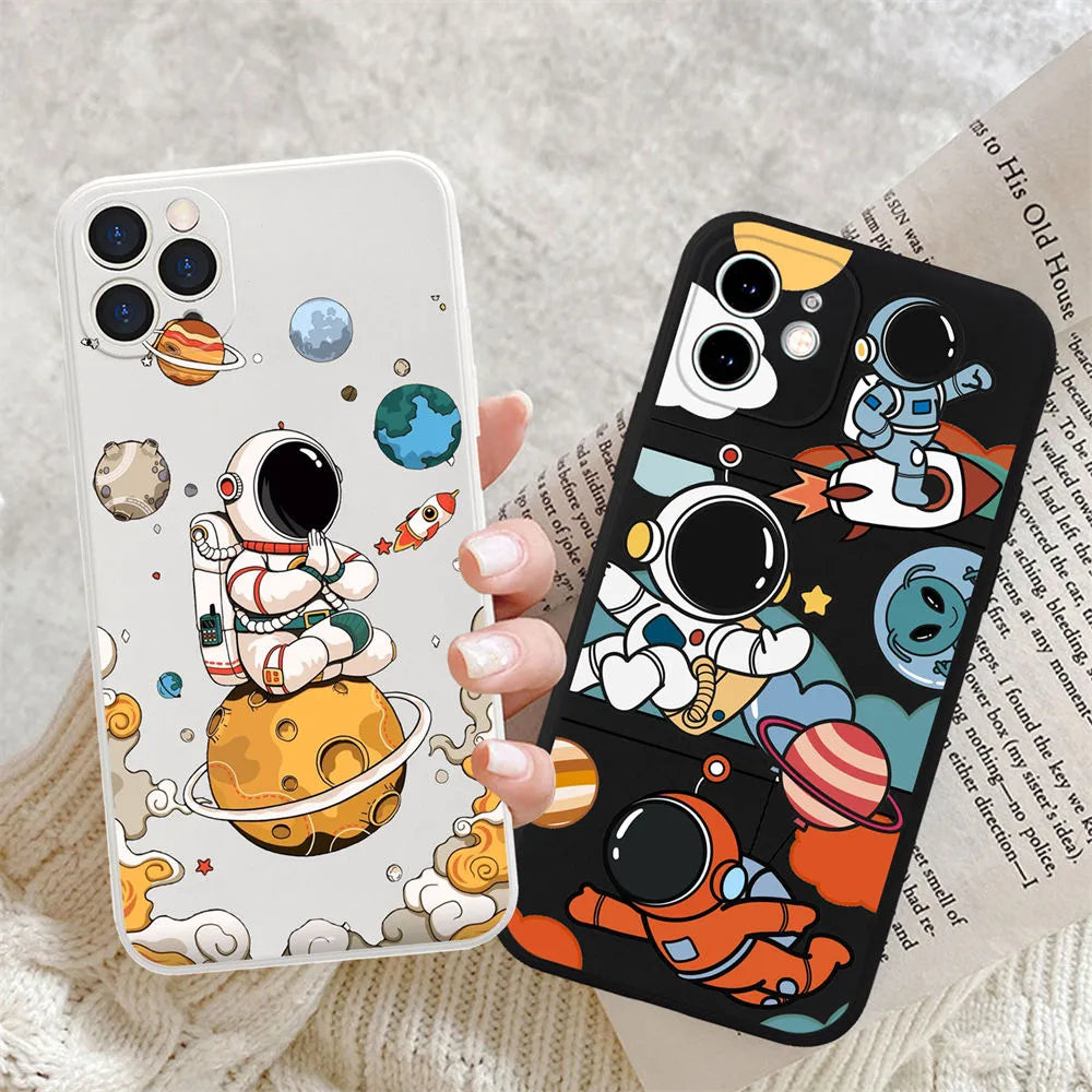 Cute Astronaut Iphone Case