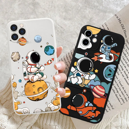 Cute Astronaut Iphone Case