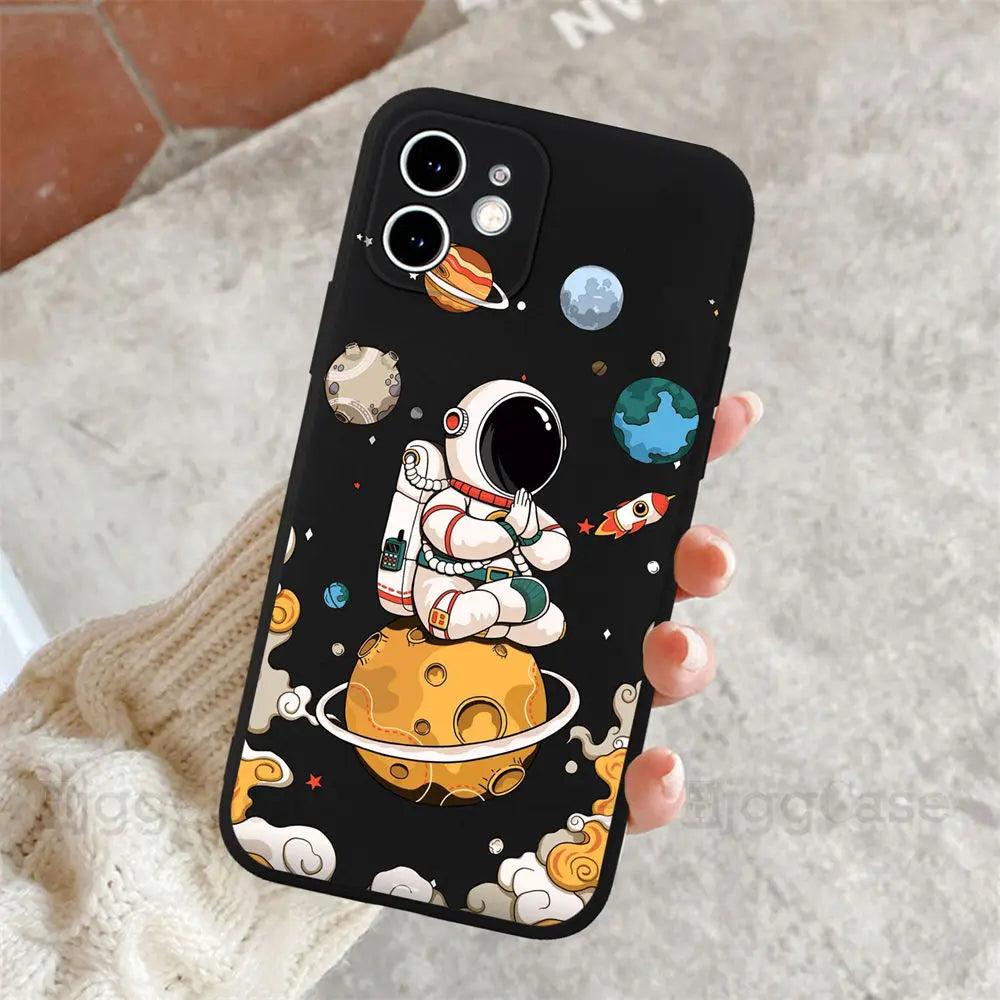 Cute Astronaut Iphone Case