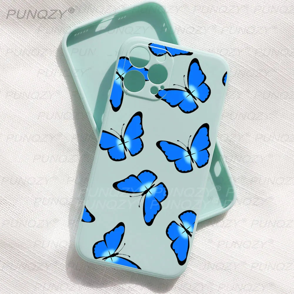 Spring Butterfly Flower Iphone Case