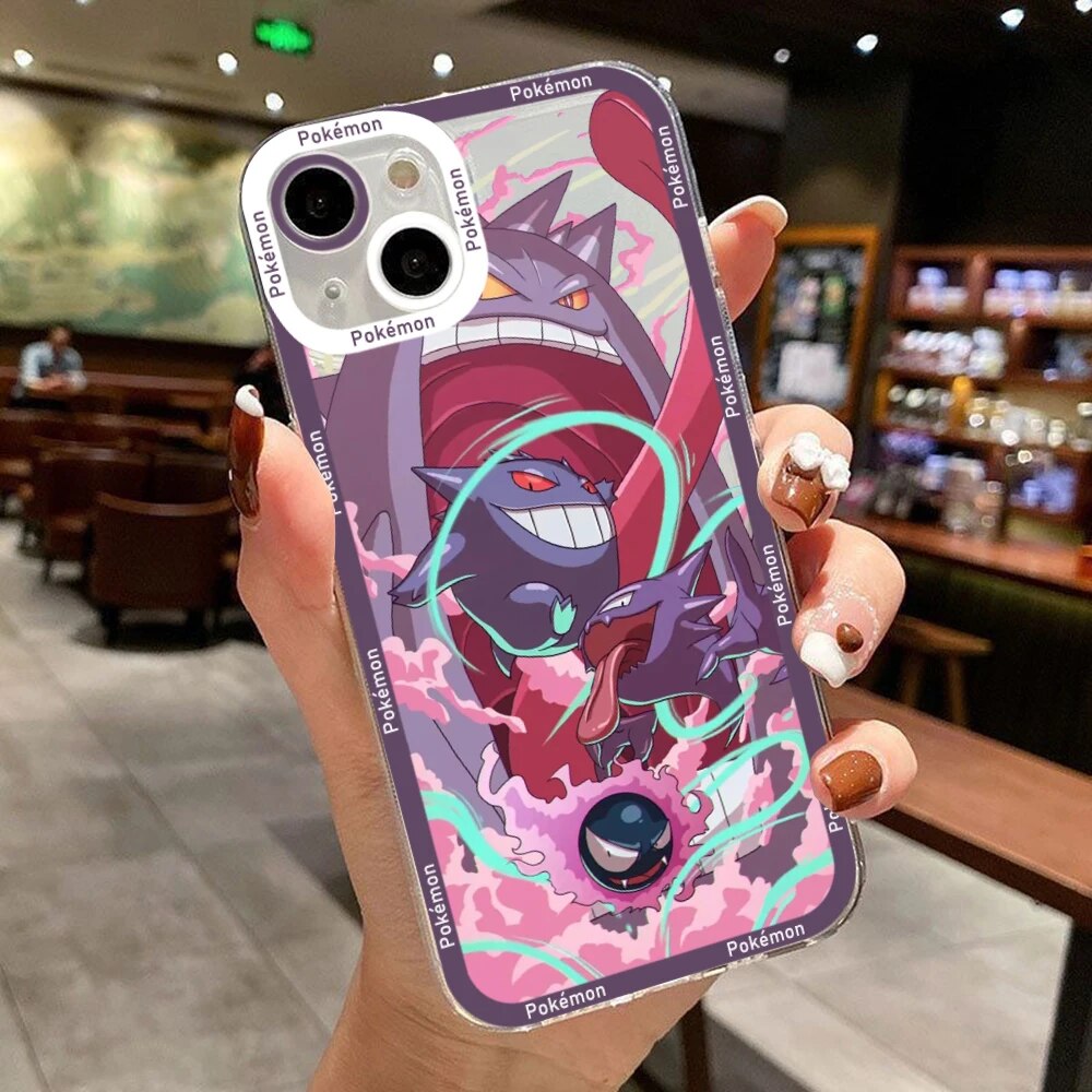 Cartoon Pokémons Slicone Iphone Case