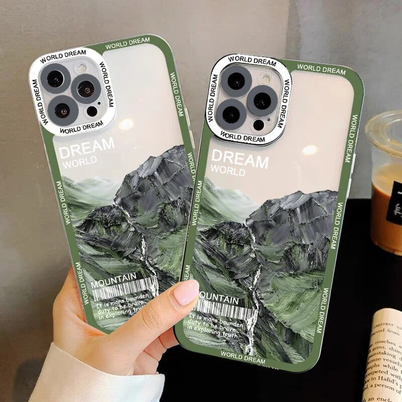 Stylish Mountain Themed Iphone Case