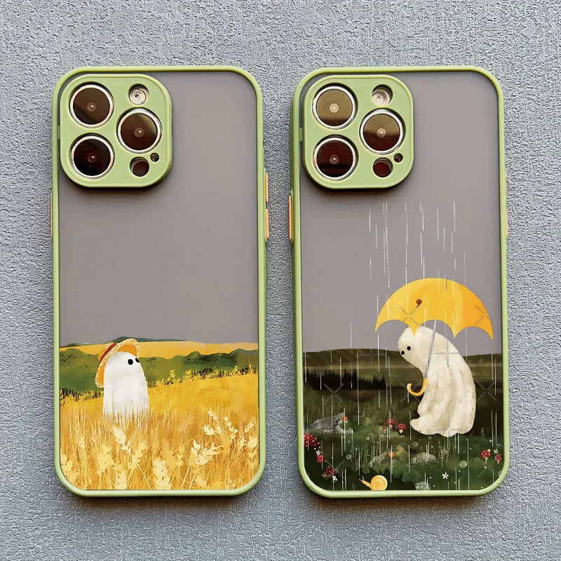 Cute Ghost Phone Case For iPhone