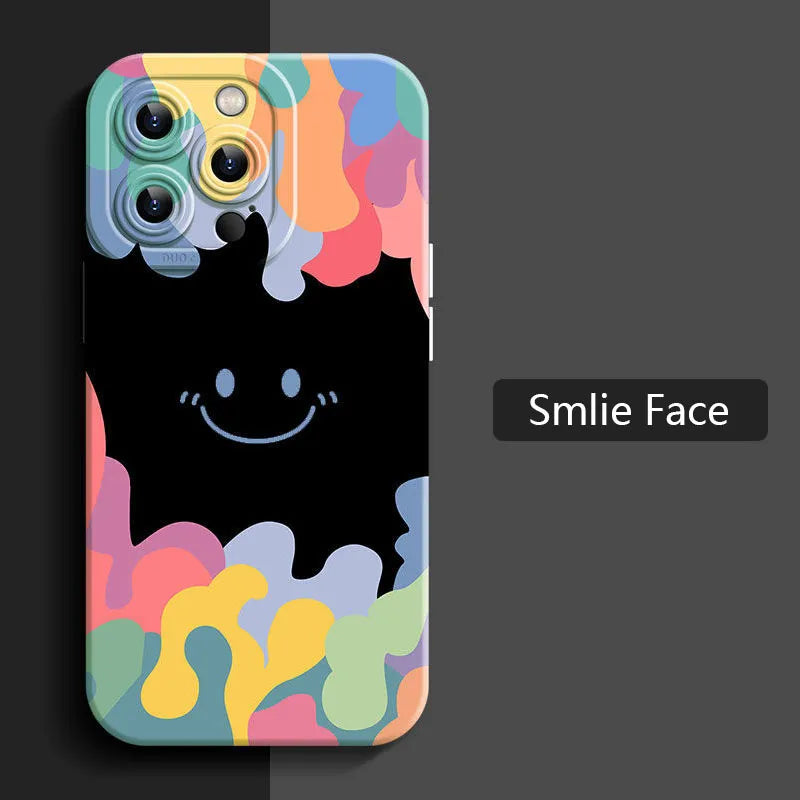 Luxury Ice Cream Smile Face Iphone Case