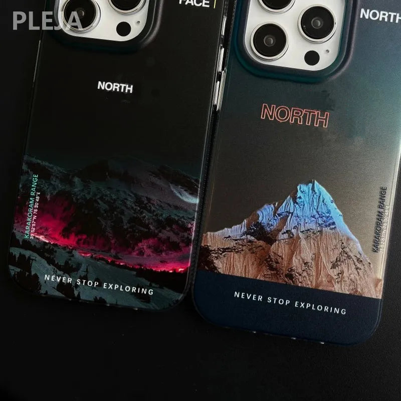 Fashion Lava Snow Mountain Iphone Case