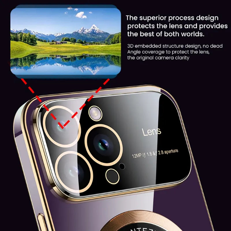 Luxury Camera Protection Iphone Case