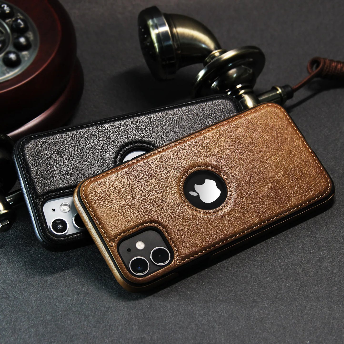 Business Leather Iphone Case