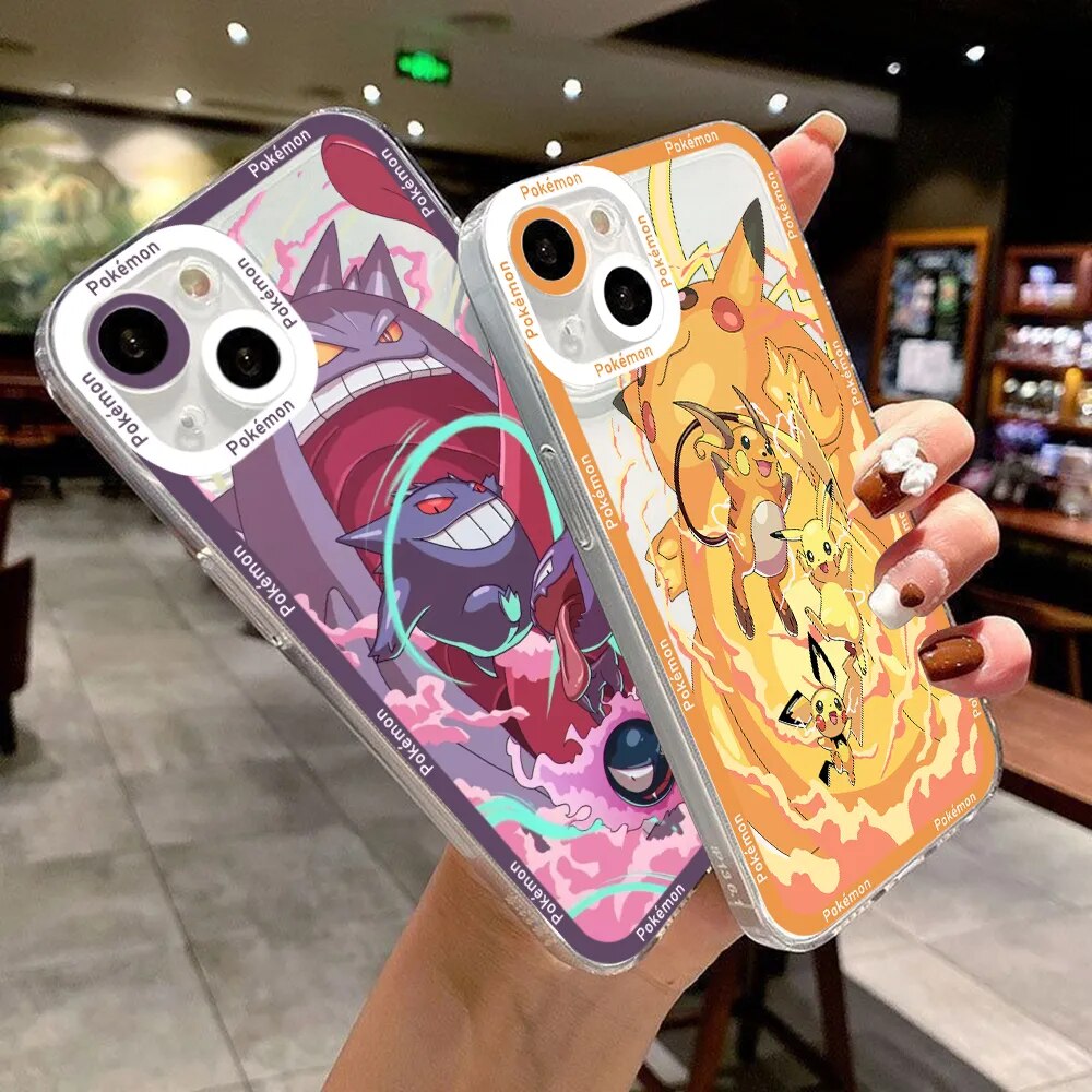 Cartoon Pokémons Slicone Iphone Case