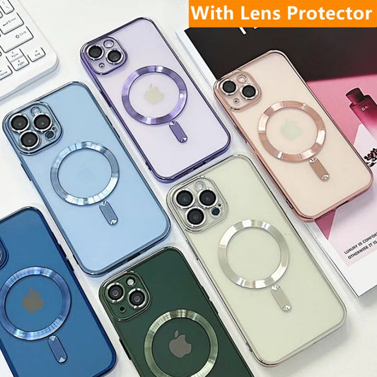 Soft Cover With Camera Lens Protector for Iphone