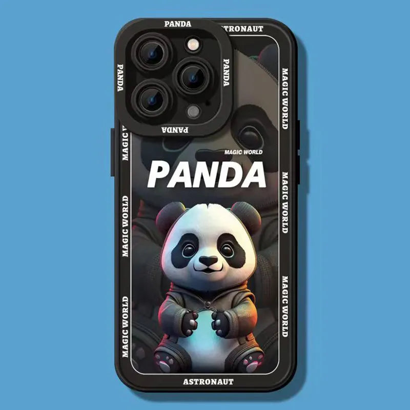 Cute Panda Iphone Case