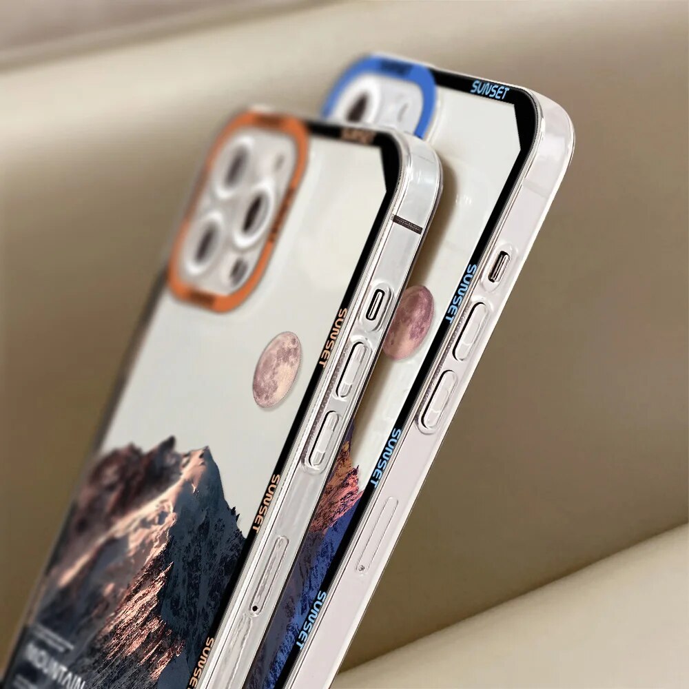 Soft Nature Themed Iphone Case