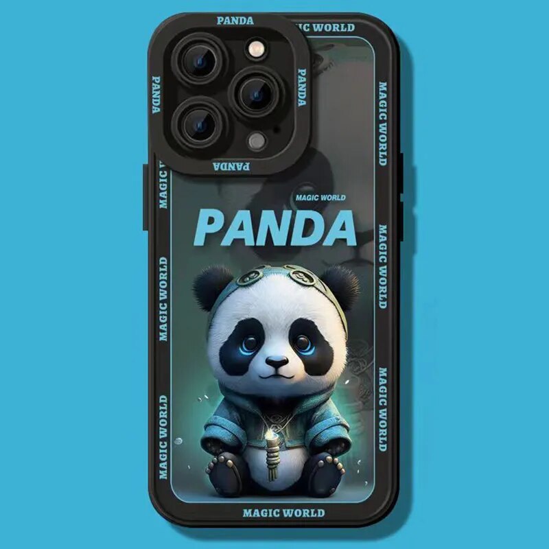 Cute Panda Iphone Case