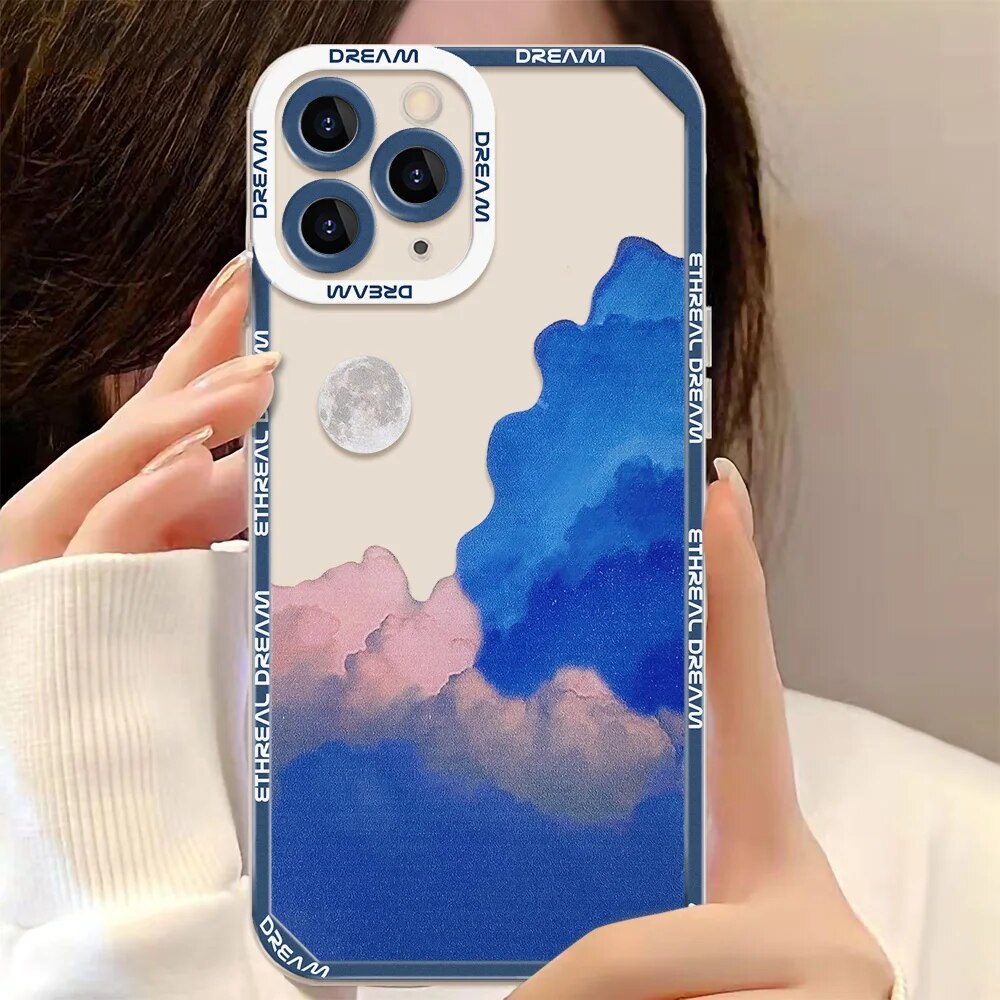 Soft Nature Themed Iphone Case