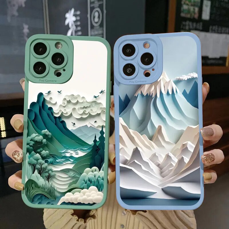 Landscape Printing Iphone Case