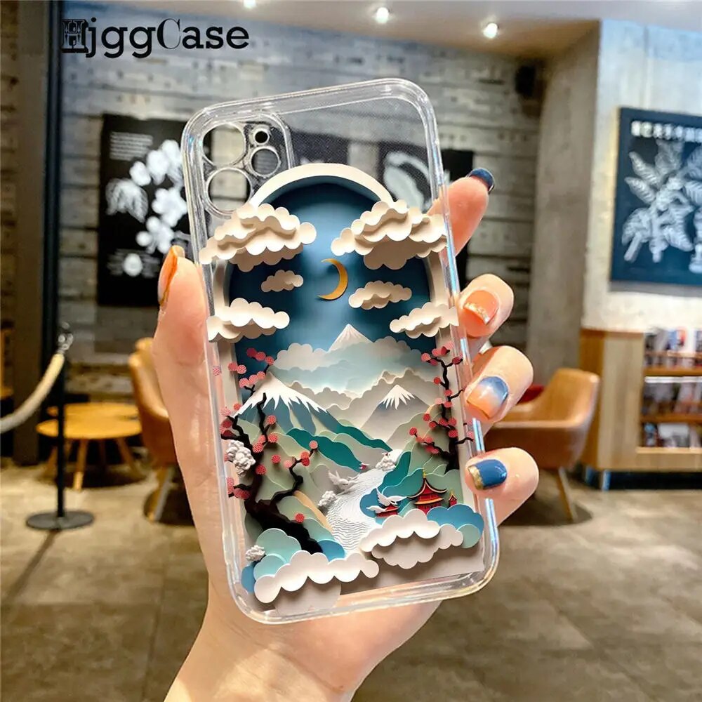 Printing Landscape Iphone Case