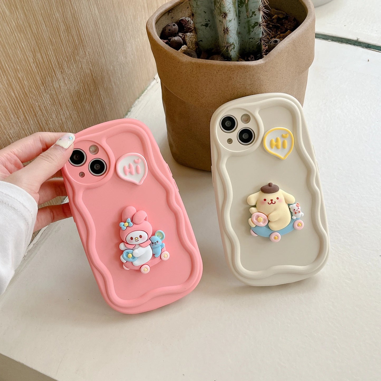 Adorable 3D Coffeeholic Iphone Case