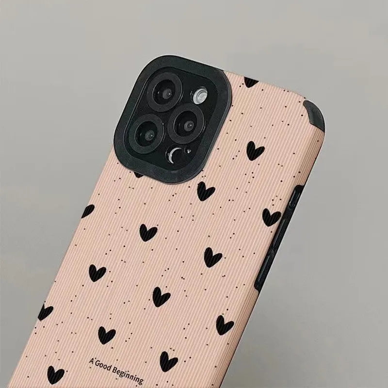 Cute Love Heart Iphone Case