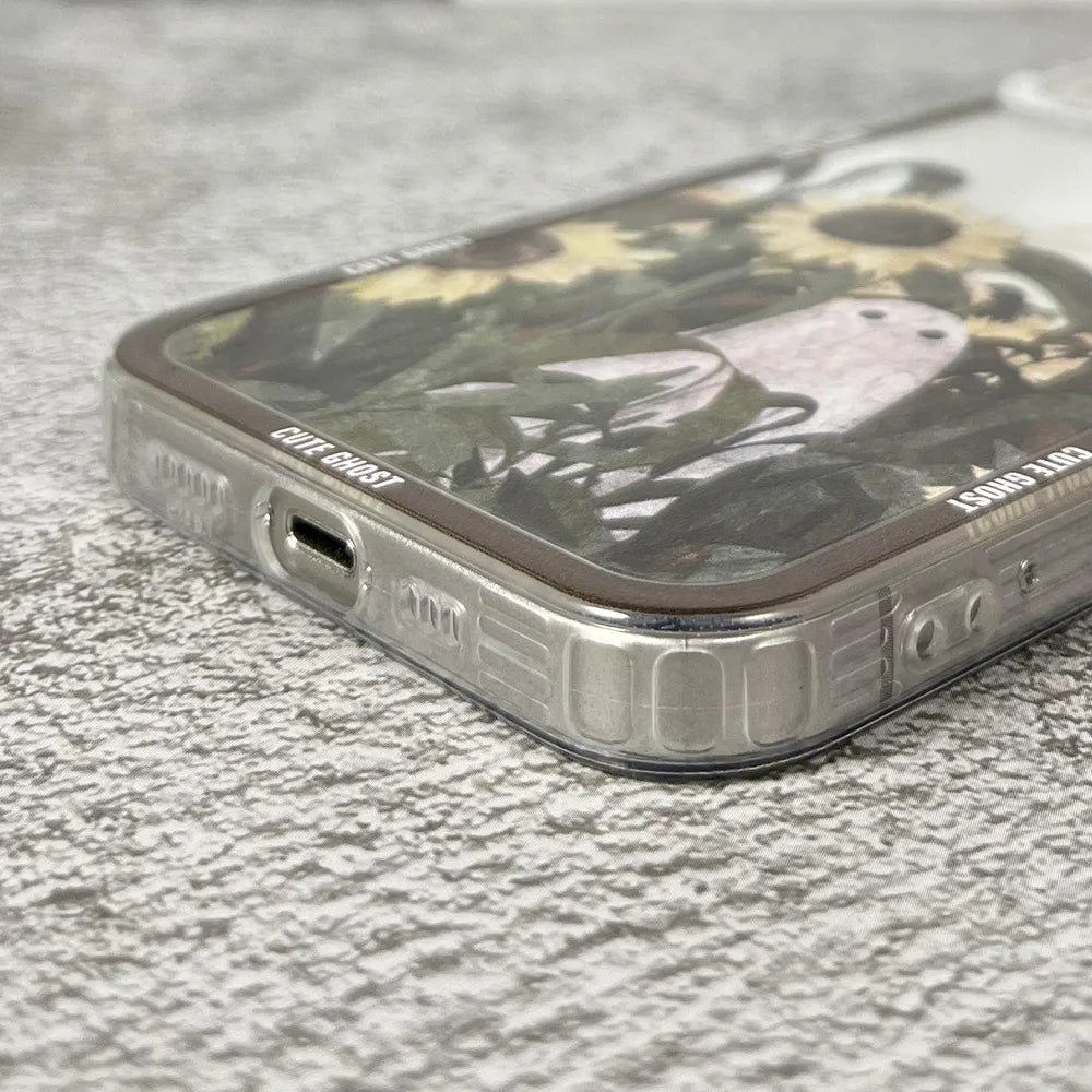 Transparent Cover Cute Ghost Iphone Case