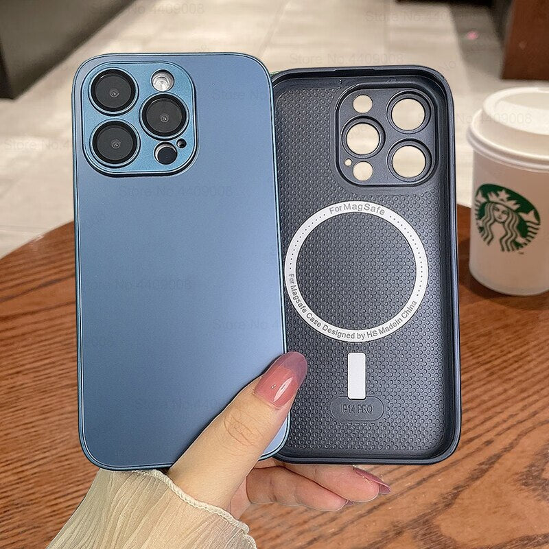 Matte Stylish Silicone Case For iPhone