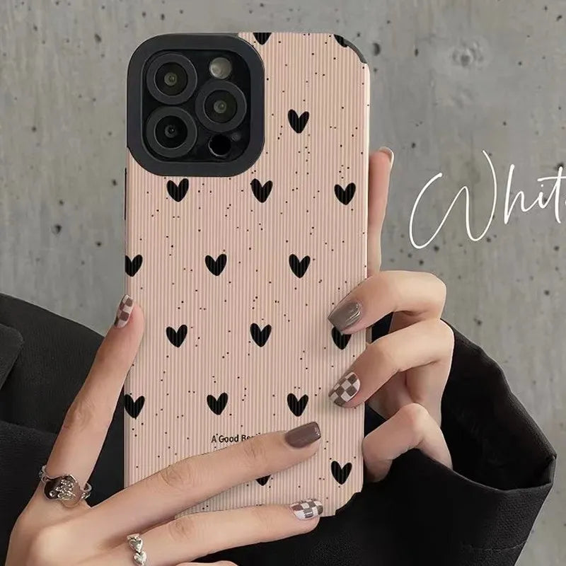 Cute Love Heart Iphone Case