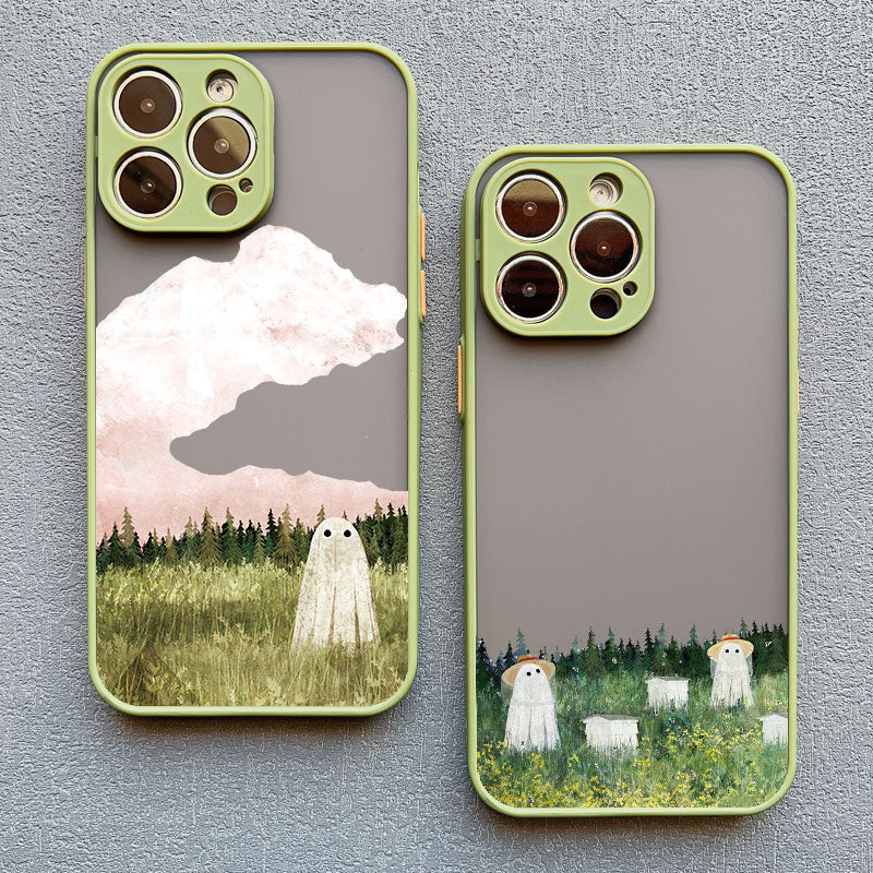 Cute Ghost Phone Case For iPhone