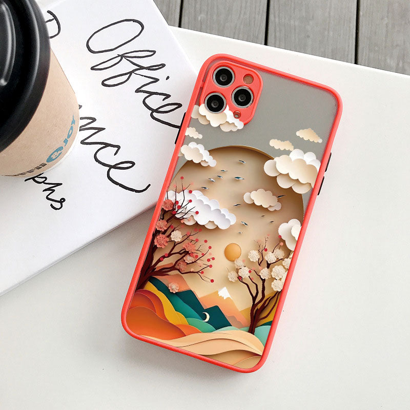 Printing Landscape phone case For iPhone