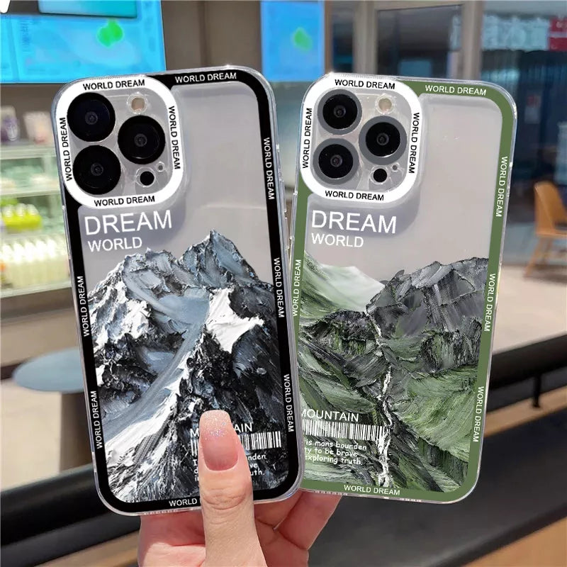 Stylish Mountain Themed Iphone Case