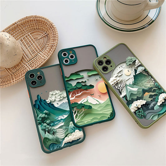 Printing Landscape phone case For iPhone