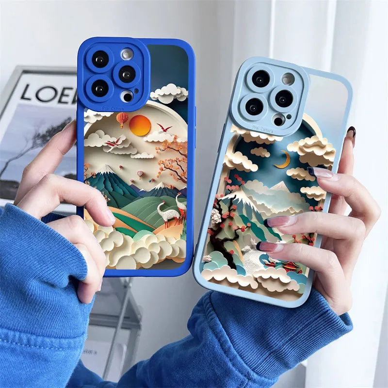 Landscape Printing Iphone Case