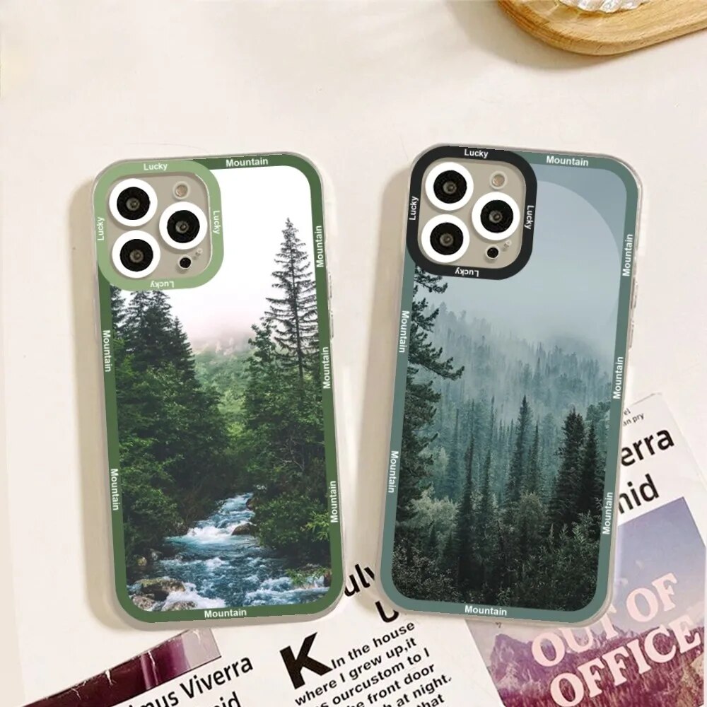 Dark Nature Printed Iphone Case