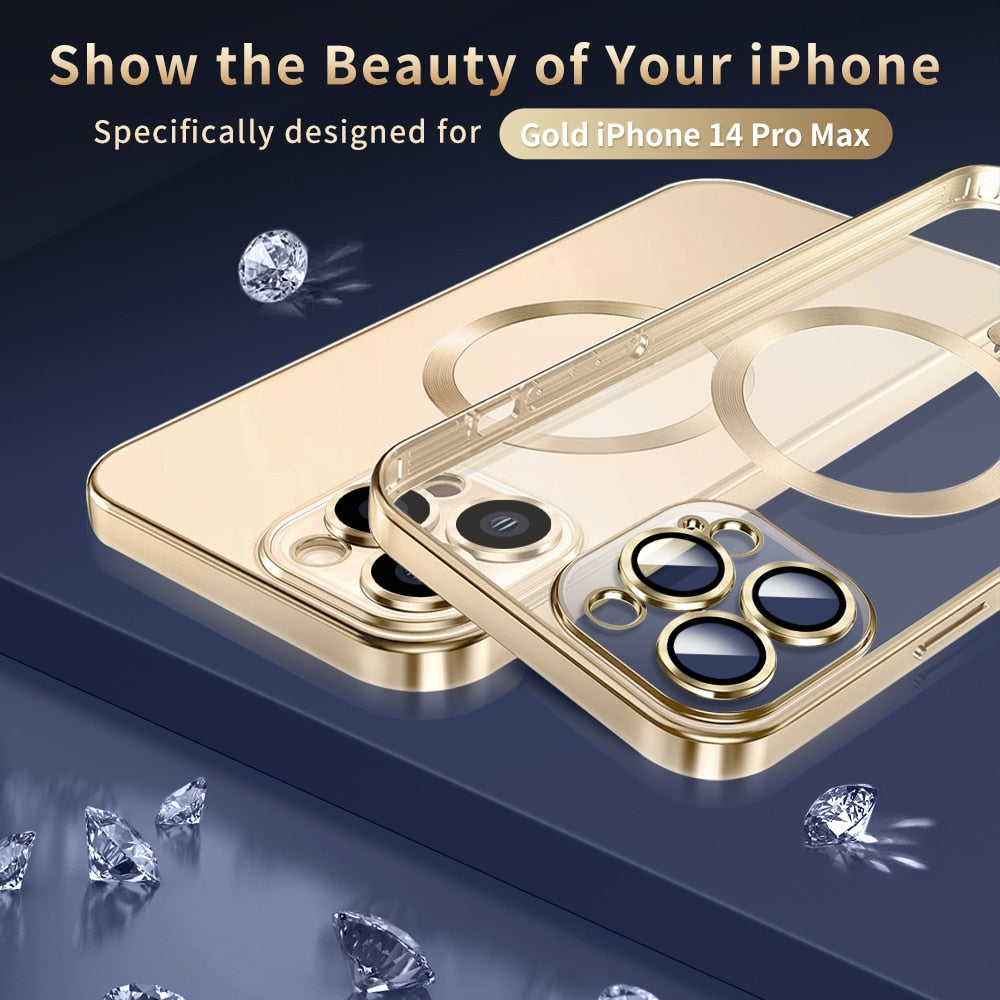 Transparent Magsafe IPhone Case