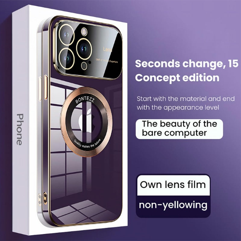 Luxury Camera Protection Iphone Case