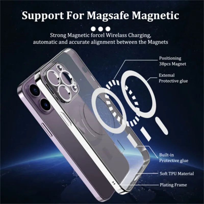 Soft Cover With Camera Lens Protector for Iphone