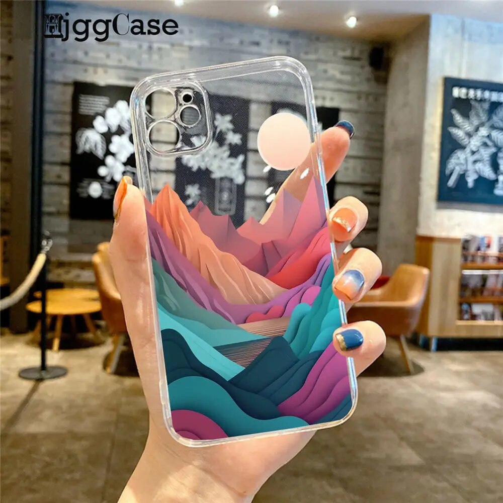 Printing Landscape Iphone Case