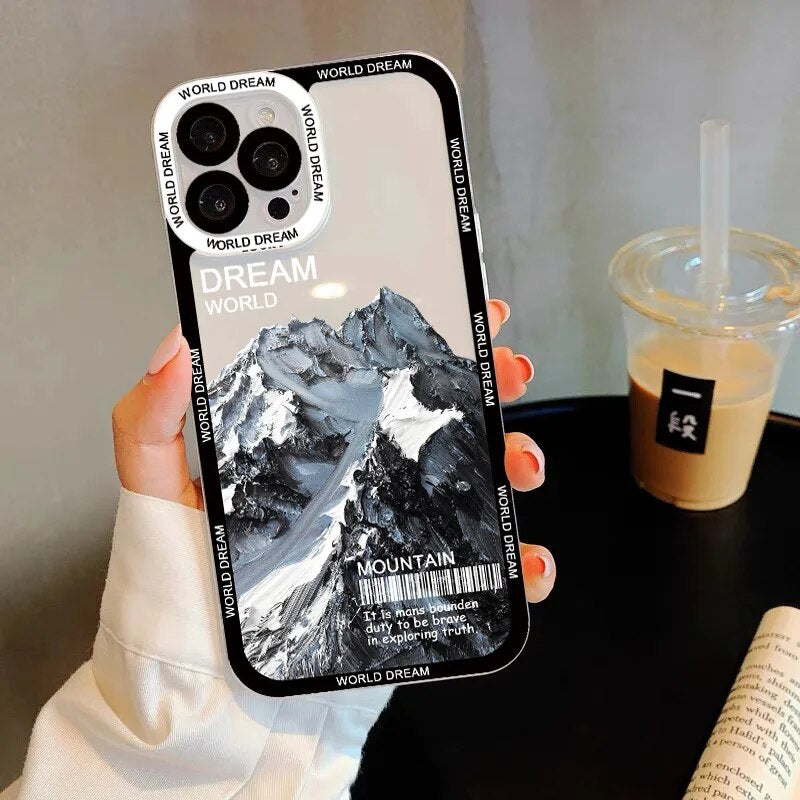 Stylish Mountain Themed Iphone Case