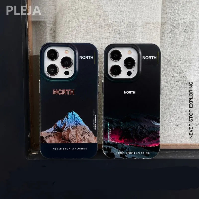 Fashion Lava Snow Mountain Iphone Case