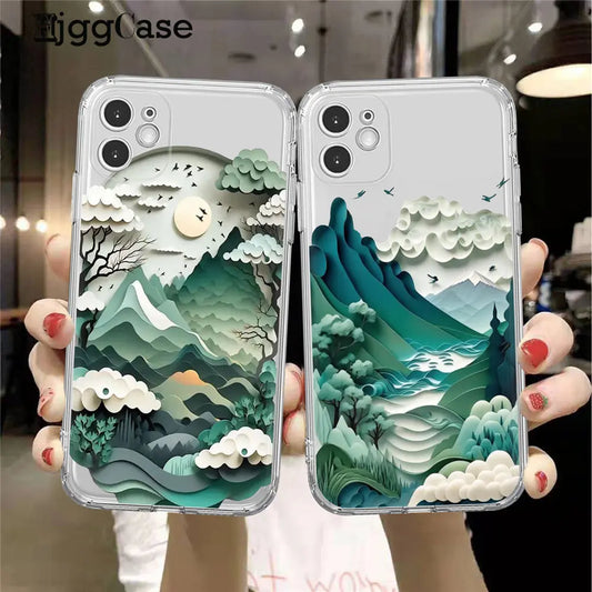 Printing Landscape Iphone Case