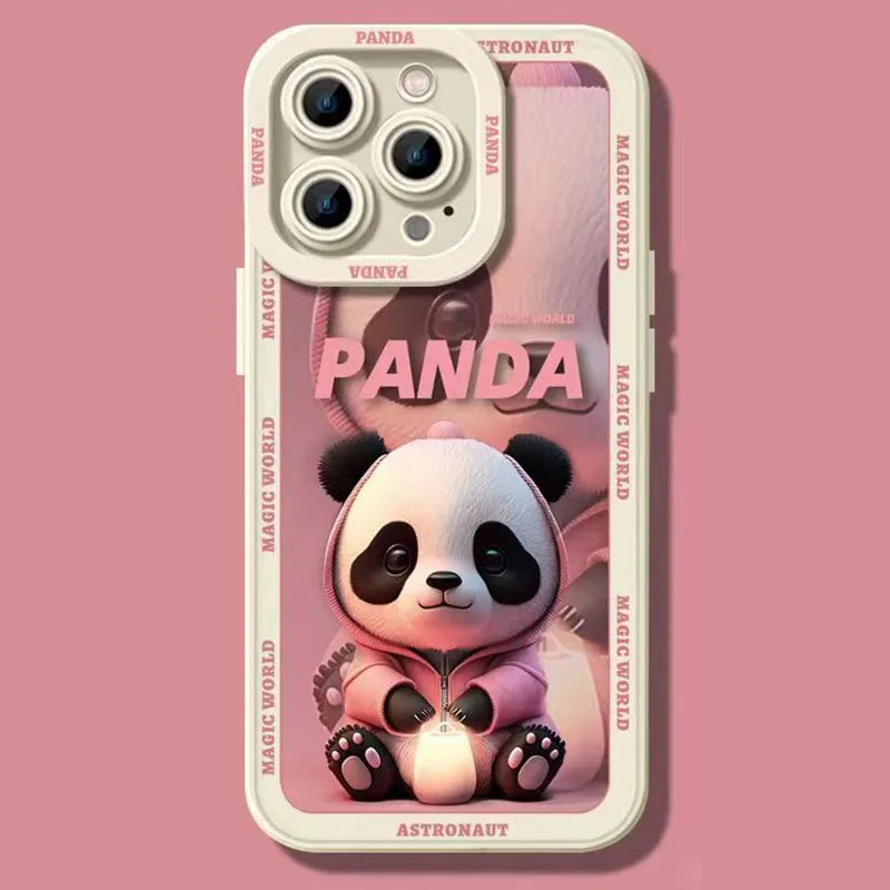 Cute Panda Iphone Case