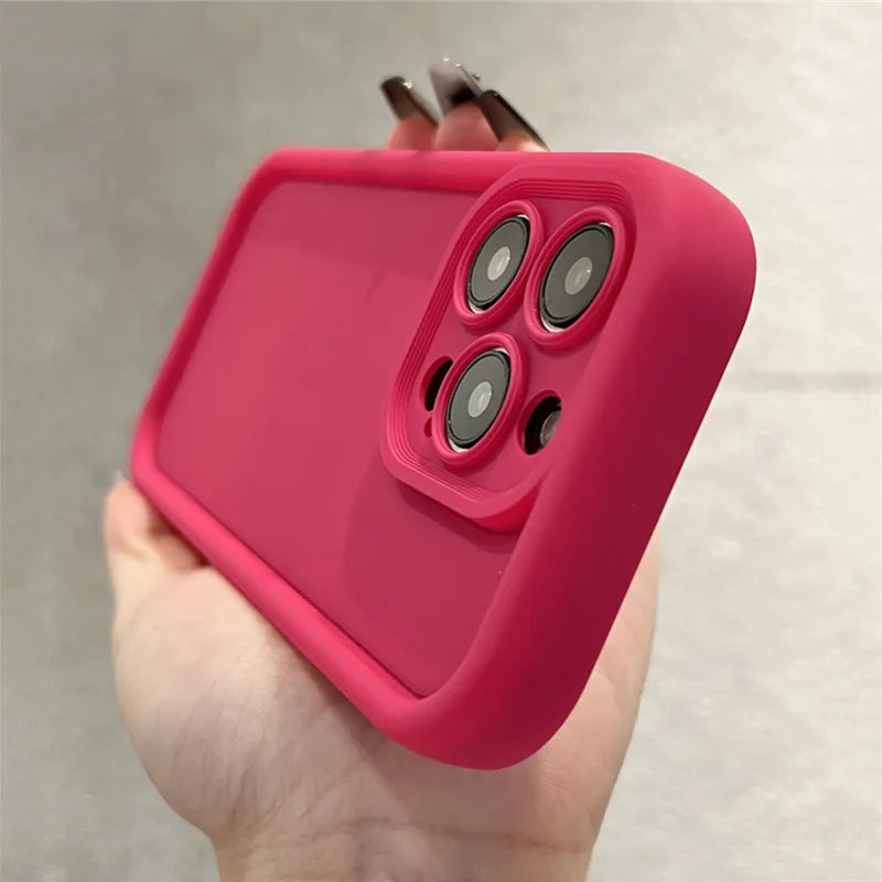 Candy Color Soft Silicone Iphone Case