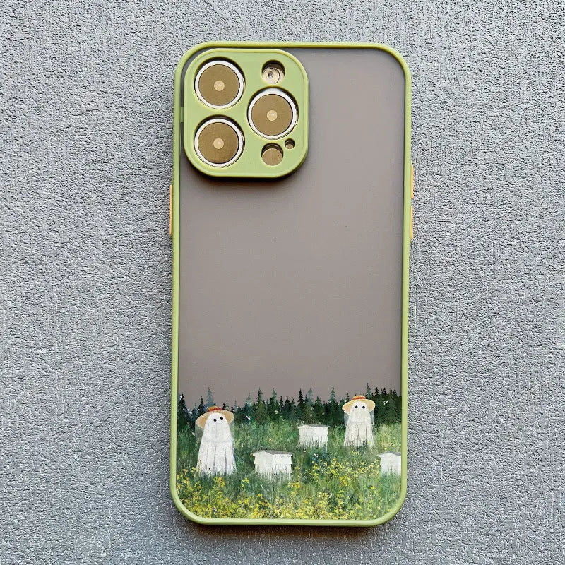 Cute Ghost Phone Case For iPhone