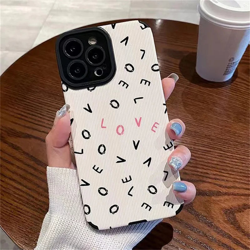 Cute Love Heart Iphone Case