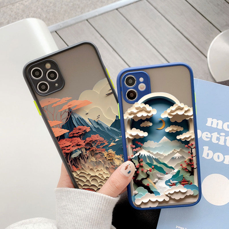 Printing Landscape phone case For iPhone