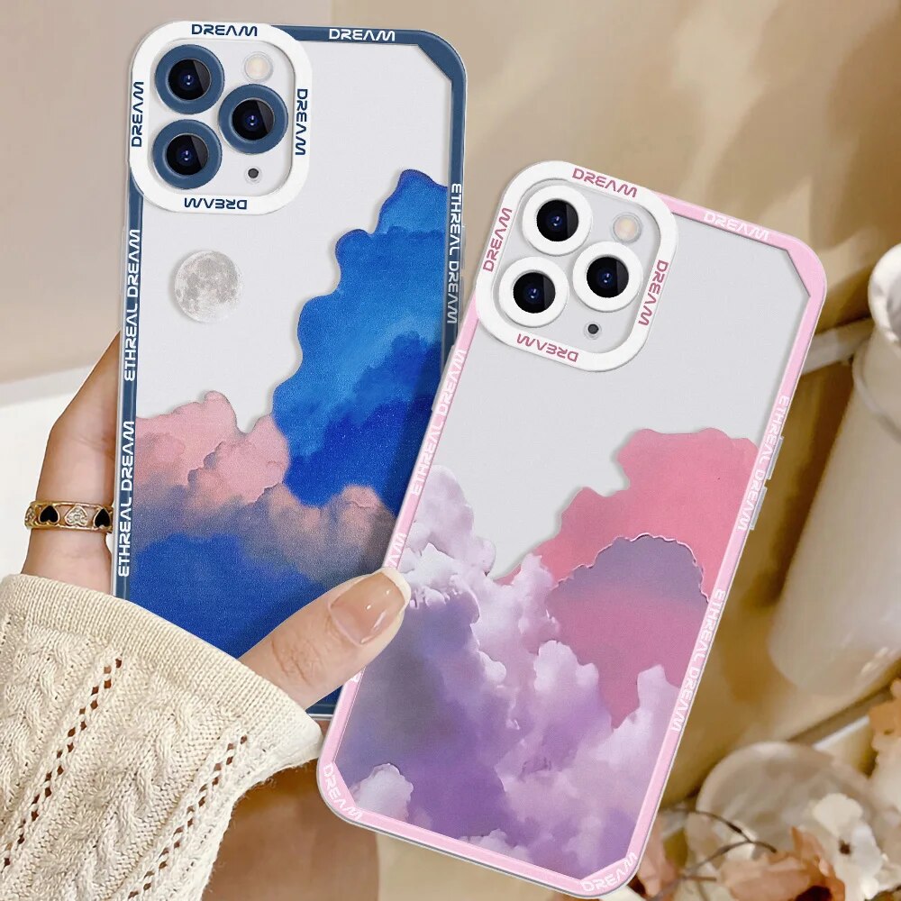 Soft Nature Themed Iphone Case