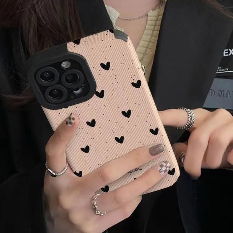 Cute Love Heart Iphone Case