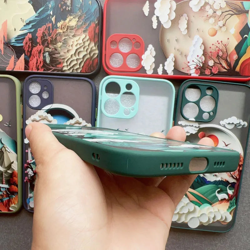 Printing Landscape phone case For iPhone