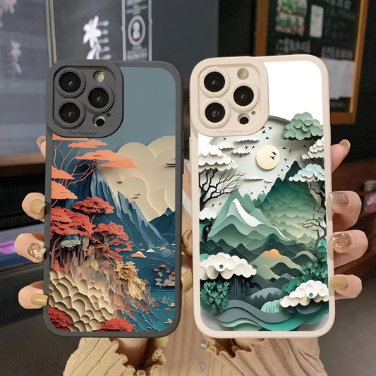 Landscape Printing Iphone Case